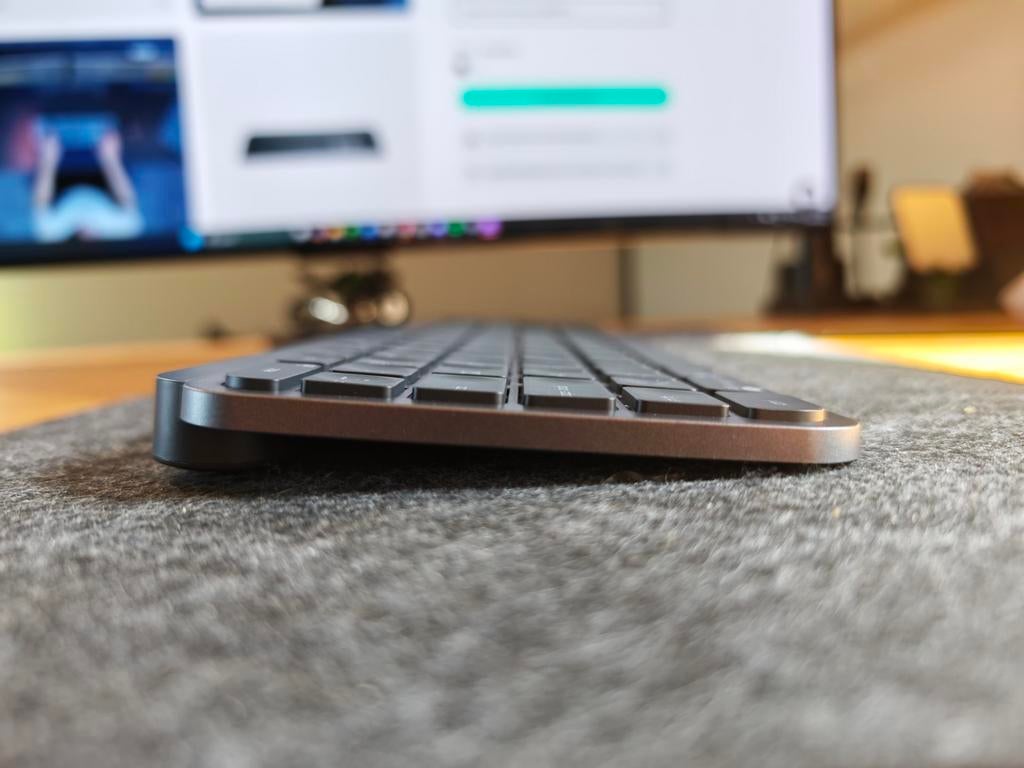 Logitech MX Keys S in perfecte staat + usb-c kabel twv € 120, Computers en Software, Toetsenborden, Logitech, Ophalen of Verzenden