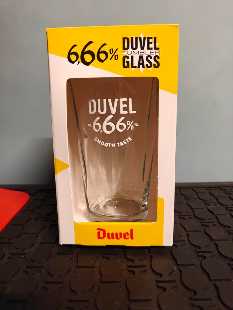 Duvel 666 Tumbler glass, Enlèvement