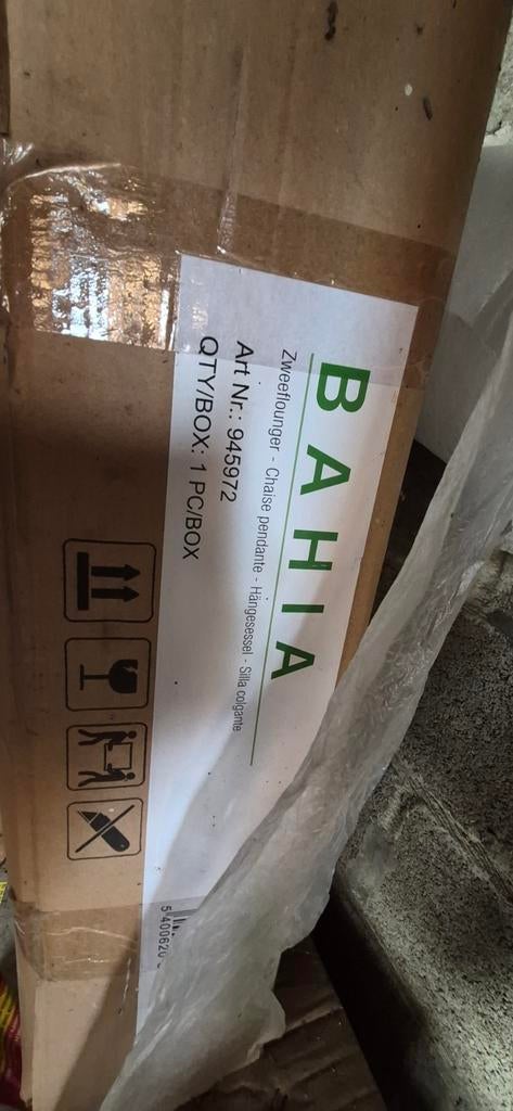 Fauteuil hamac Garden Plus Bahia, Jardin & Terrasse, Chaises longues, Neuf, Enlèvement