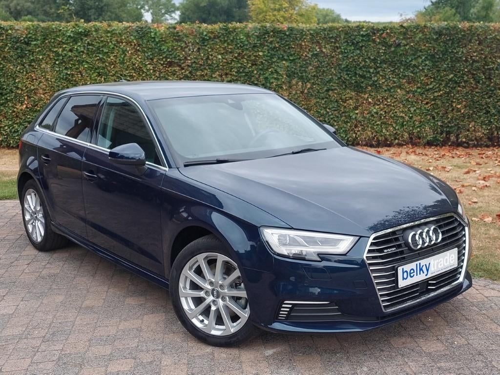 Audi A3  Sportback 40 TFSI e-tron S Tronic – adapt. cruise, Auto's, Stof, Euro 6, Blauw, Bedrijf