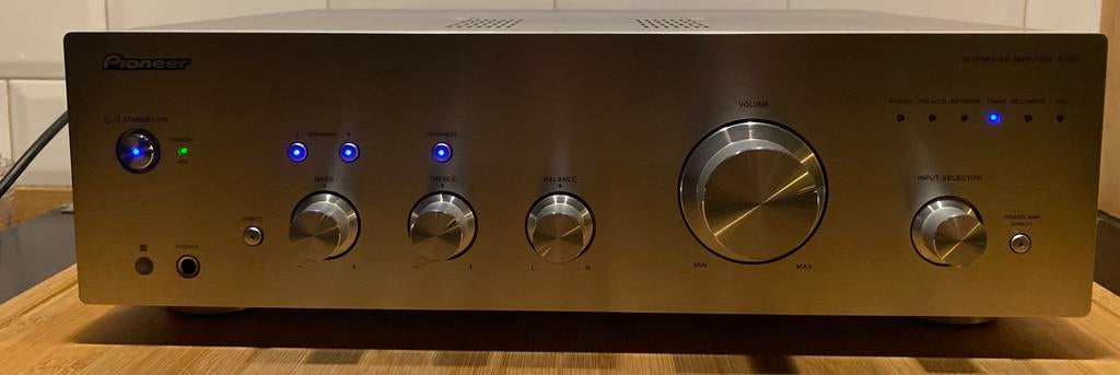Pioneer A 50 versterker, Audio, Tv en Foto, Versterkers en Ontvangers, Ophalen of Verzenden, Zo goed als nieuw, Pioneer