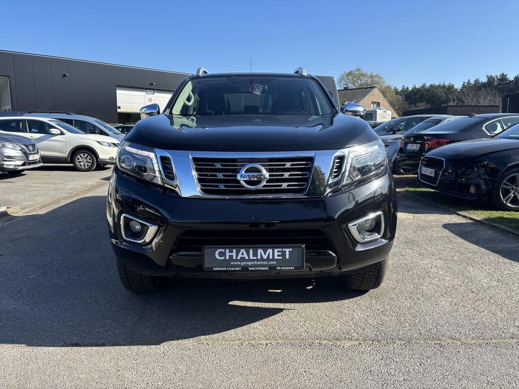 Nissan Navara 2.3DCI 190 AT TEKNA + DIFF / GARANTIE, 0 cilinders, 0 kg, Zwart, Bedrijf