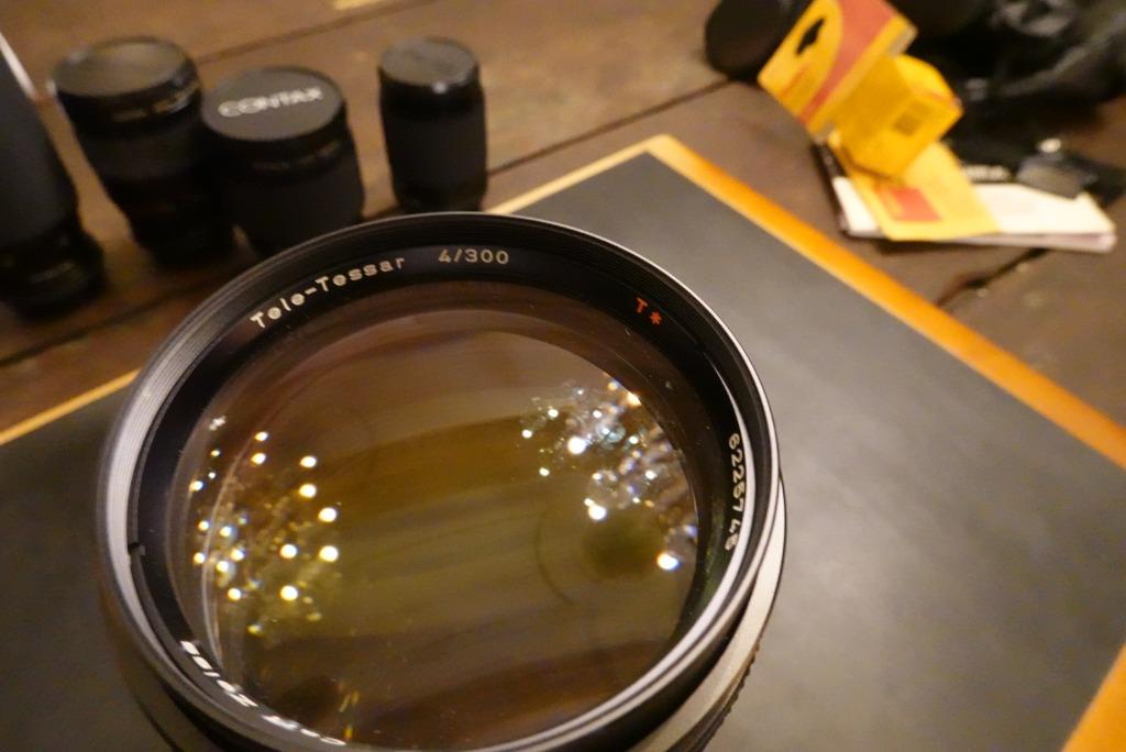 Contax Zeiss télé tessar 300 f4, TV, Hi-fi & Vidéo, Appareils photo analogiques, Enlèvement ou Envoi, Comme neuf, Reflex miroir