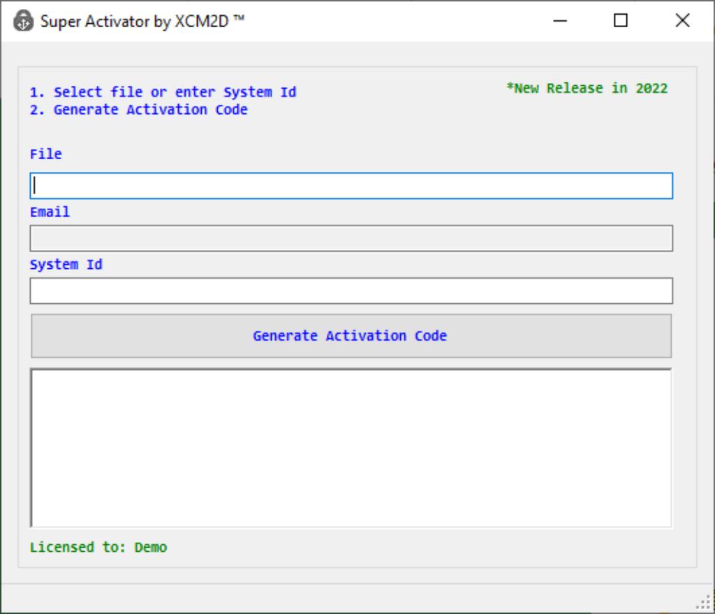 Autocom 2020.23 activatie, Envoi