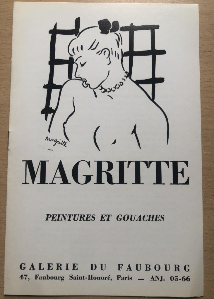 Magritte Peintures et gouaches - facsimile, Boeken, Kunst en Cultuur | Beeldend, Zo goed als nieuw, Ophalen of Verzenden