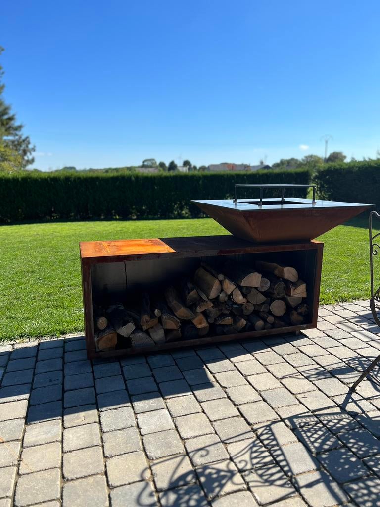 Bbq brasero plancha, Tuin en Terras, Houtskoolbarbecues, Nieuw, Ophalen