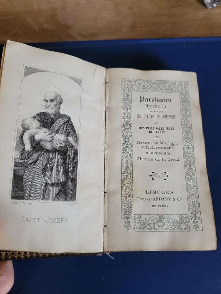 Paroissien romain, Livres, Enlèvement