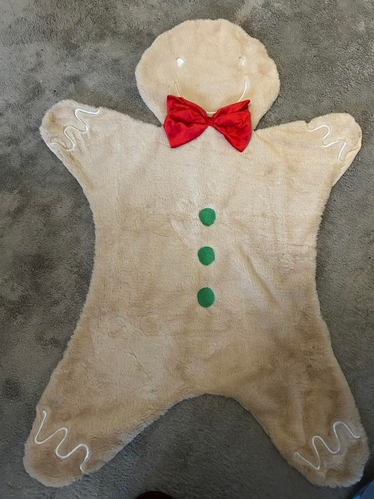 Couverture enfant bonhomme pain d’épices comme neuve, Kinderen en Baby's, Ophalen, Zo goed als nieuw