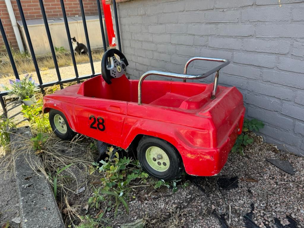 Ancienne Ferrari Kiddyride, Enlèvement, Utilisé