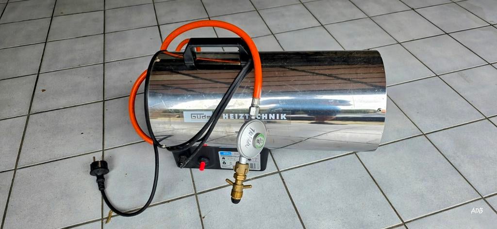 Terras verwarming, Ophalen