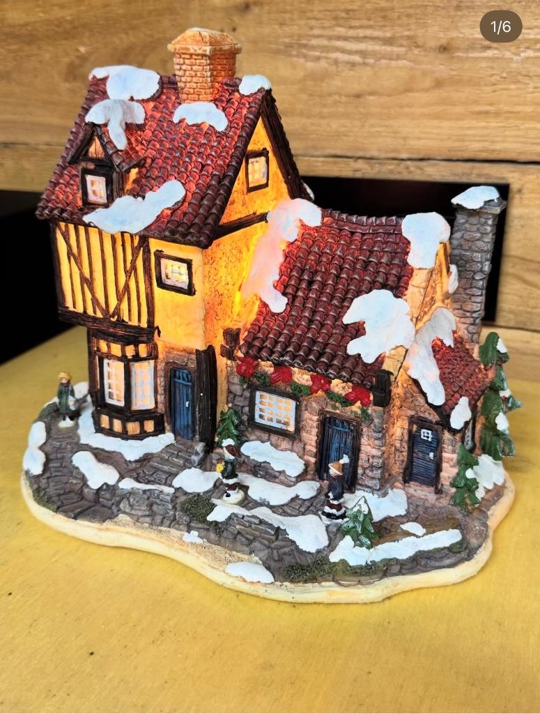 Maison de Noël avec lumière, Divers, Noël, Enlèvement ou Envoi