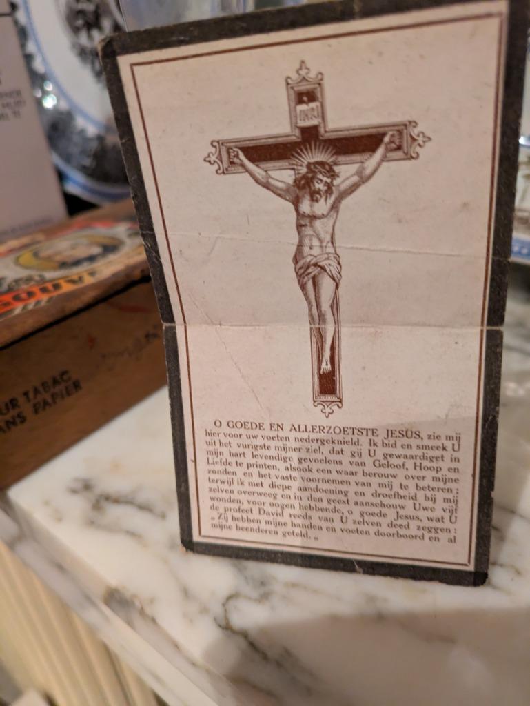 DP Josephus -Franciscus De Geeter, Ophalen of Verzenden, Bidprentje