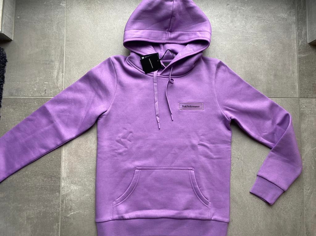 Peak Performance - Paarse hoodie. Maat S. Nieuw, Kleding | Dames, Paars, Overige typen, Nieuw, Peak Performance