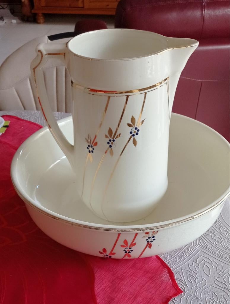 Ancien ensemble de toilette Keramis, Antiquités & Art, Enlèvement