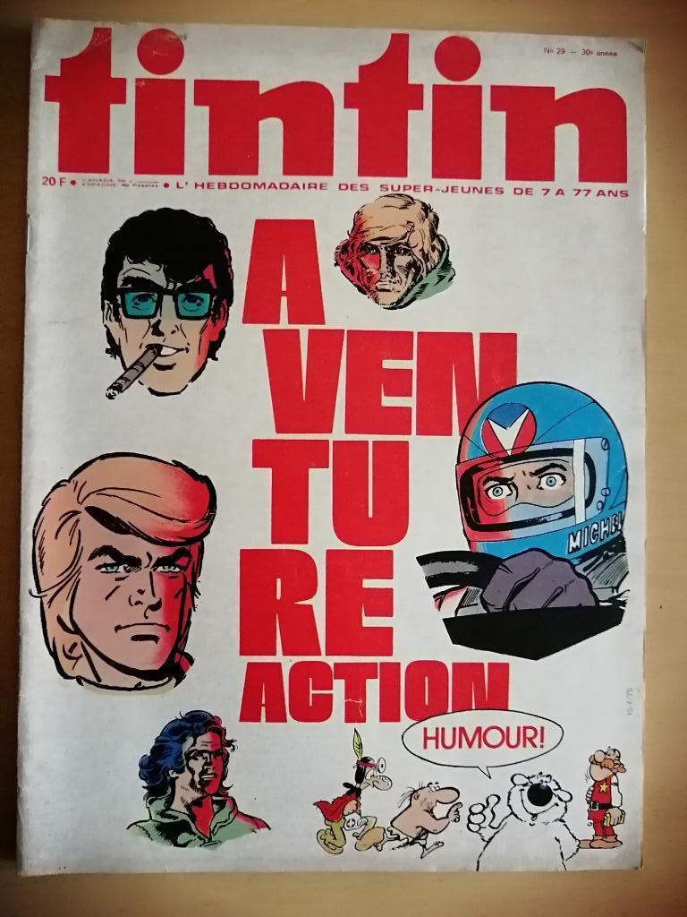 Le journal de Tintin numéro 29 - 1975, Collections, Enlèvement ou Envoi, Journal