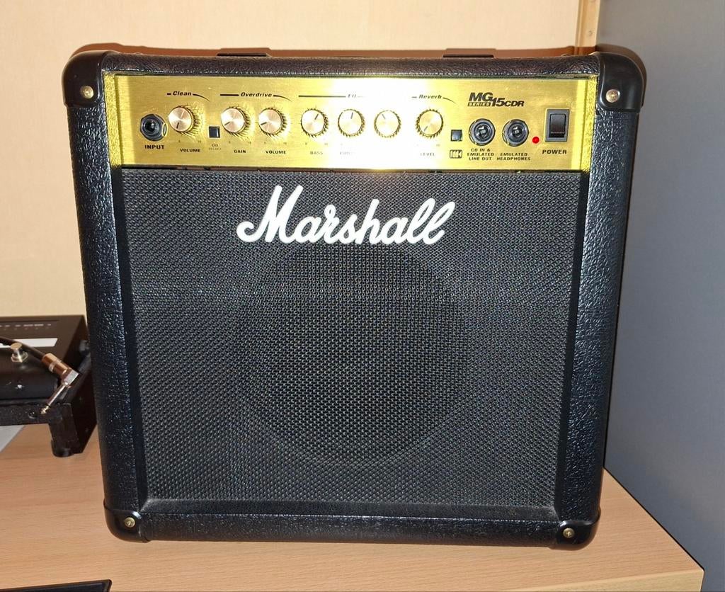 Marshall MG15 CDR, Ophalen