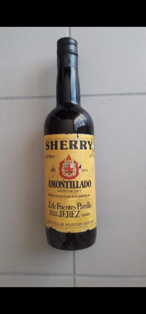 Cherry AMONTILLADO J.de FUENTES Parilla 1854 Jezez Spain, Enlèvement ou Envoi, Neuf