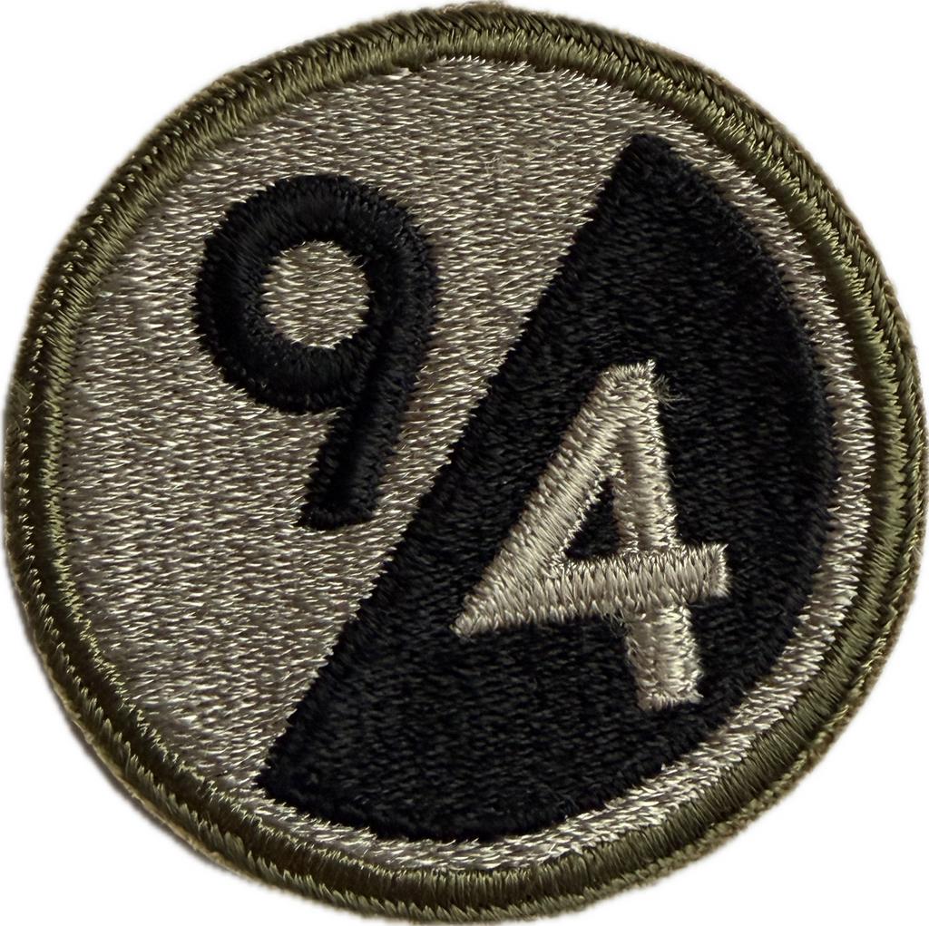 Patch US ww2 94th Infantry Division, Verzenden