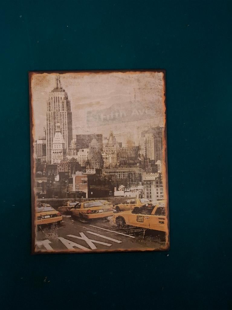 Cadre metallique new-york, Enlèvement, Comme neuf