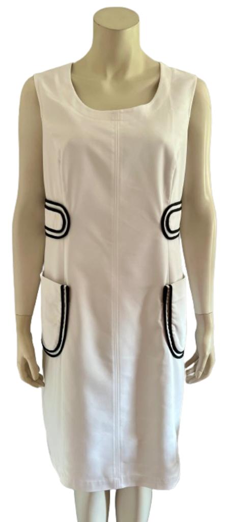 CAROLINE BISS jurk - 42 - Pre Loved, Verzenden, Wit, Maat 42/44 (L), Info@caroline-biss.com