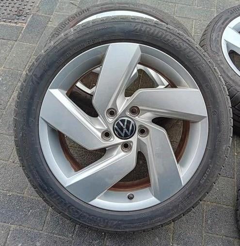 Velgen alu VW Golf 8 GTI GTE 5x112 17inch 6mm🚖 jantes, Enlèvement