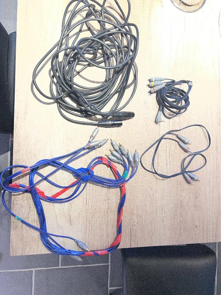 Audio (video) kabels, Audio, Tv en Foto, Audiokabels en Televisiekabels, Ophalen, Gebruikt, Componentkabel