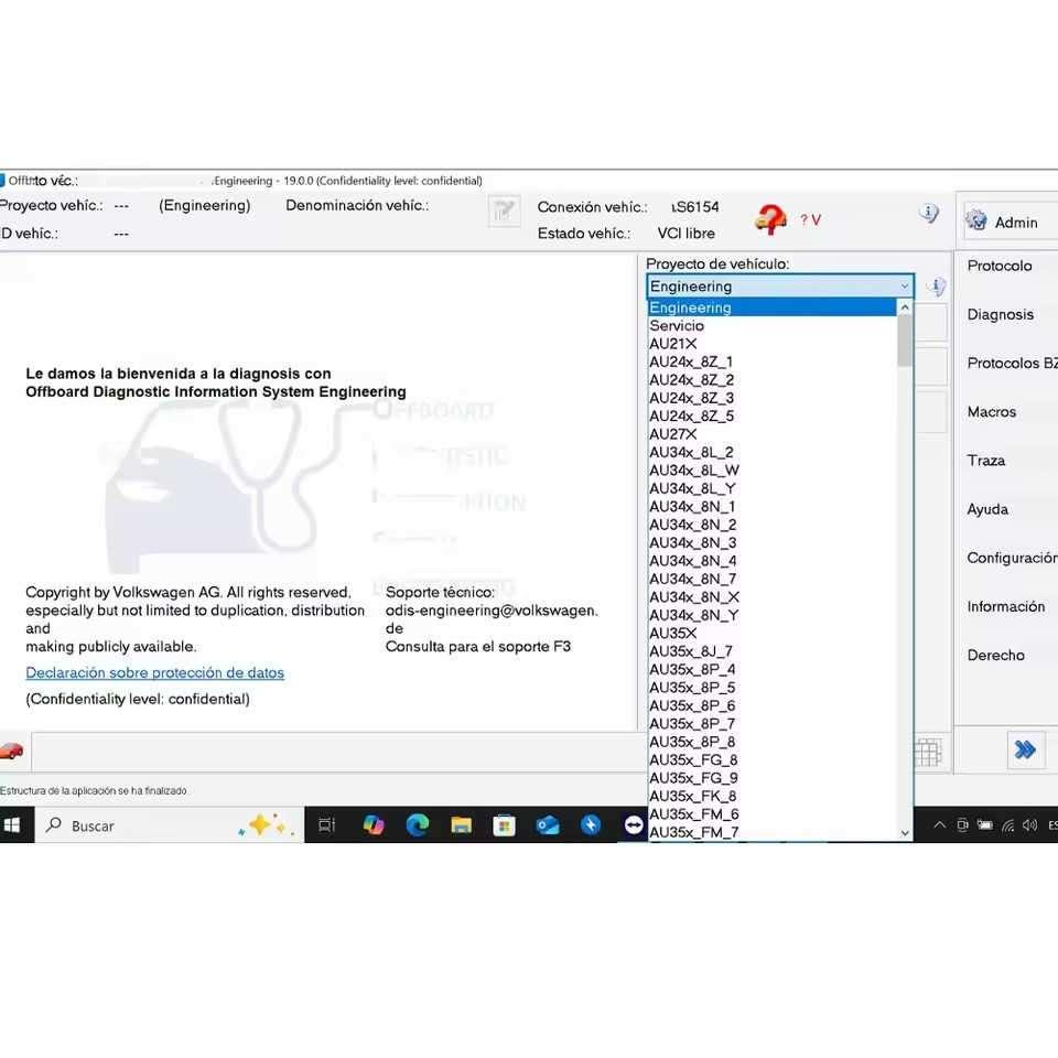 ODIS Service 25.3 + ODIS E 19 2025 VAS6154 |  TÉLÉCHARGEMENT, Enlèvement ou Envoi