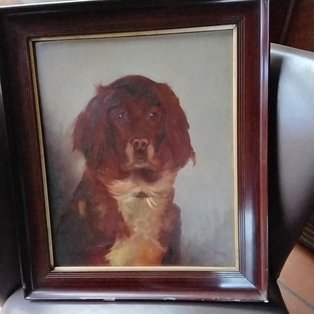 Oud schilderij 1915 (49cmx58cm), Ophalen