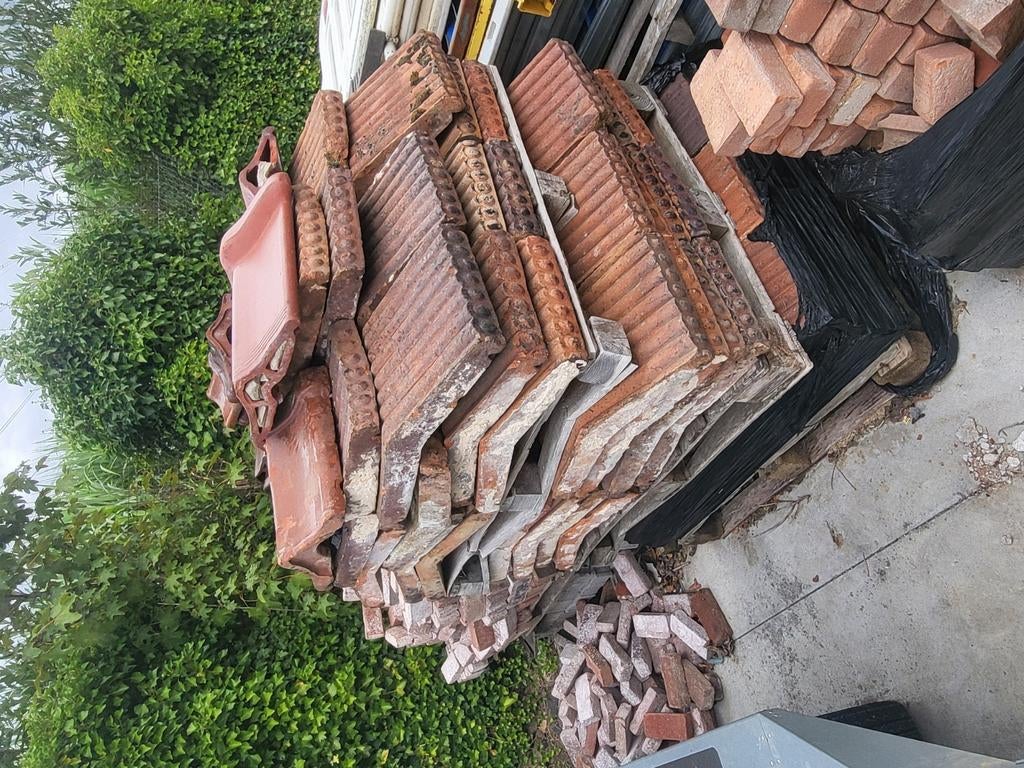 couvre mur terre cuite, Enlèvement, Utilisé