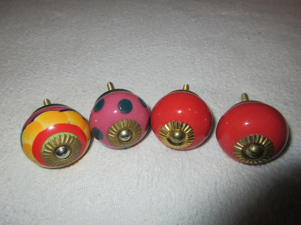 moderne deurknoppen meubelknoppen kastgrepen kleurrijk, Ophalen