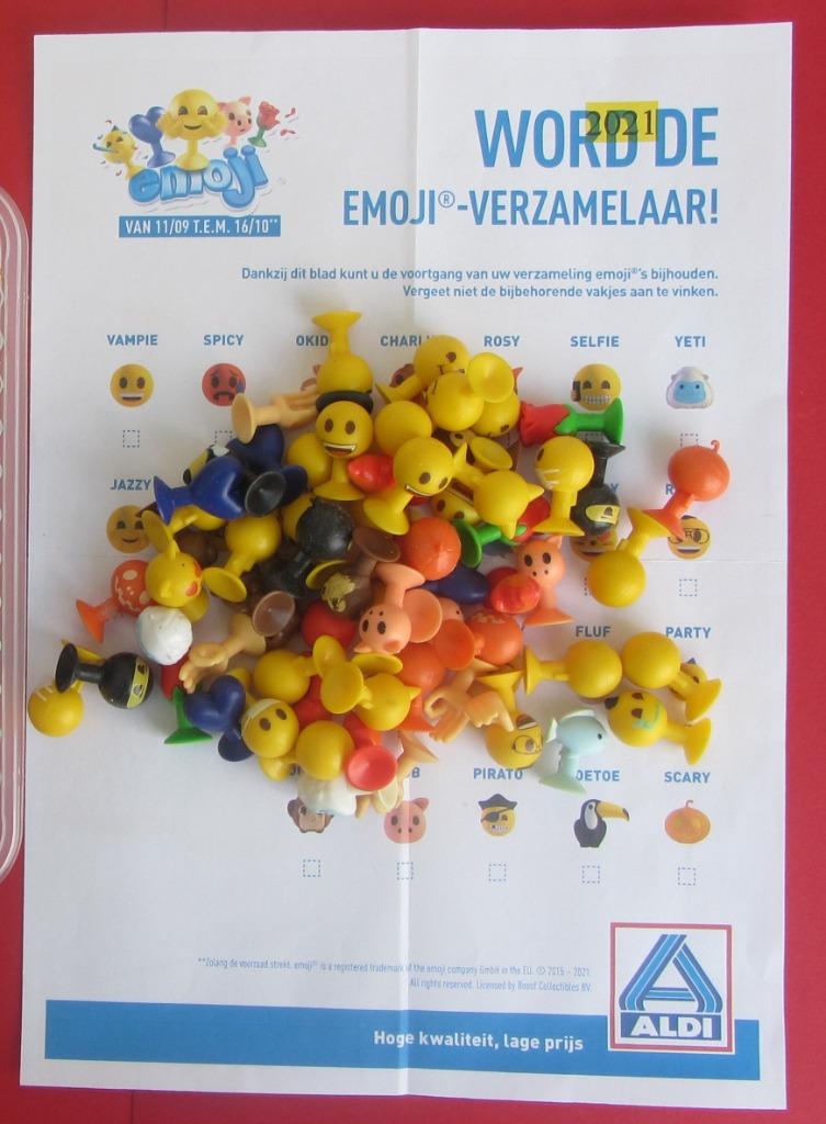 Aldi Emoji 2021 - Vervolledig uw album, Collections, Actions de supermarché, Aldi, Enlèvement ou Envoi