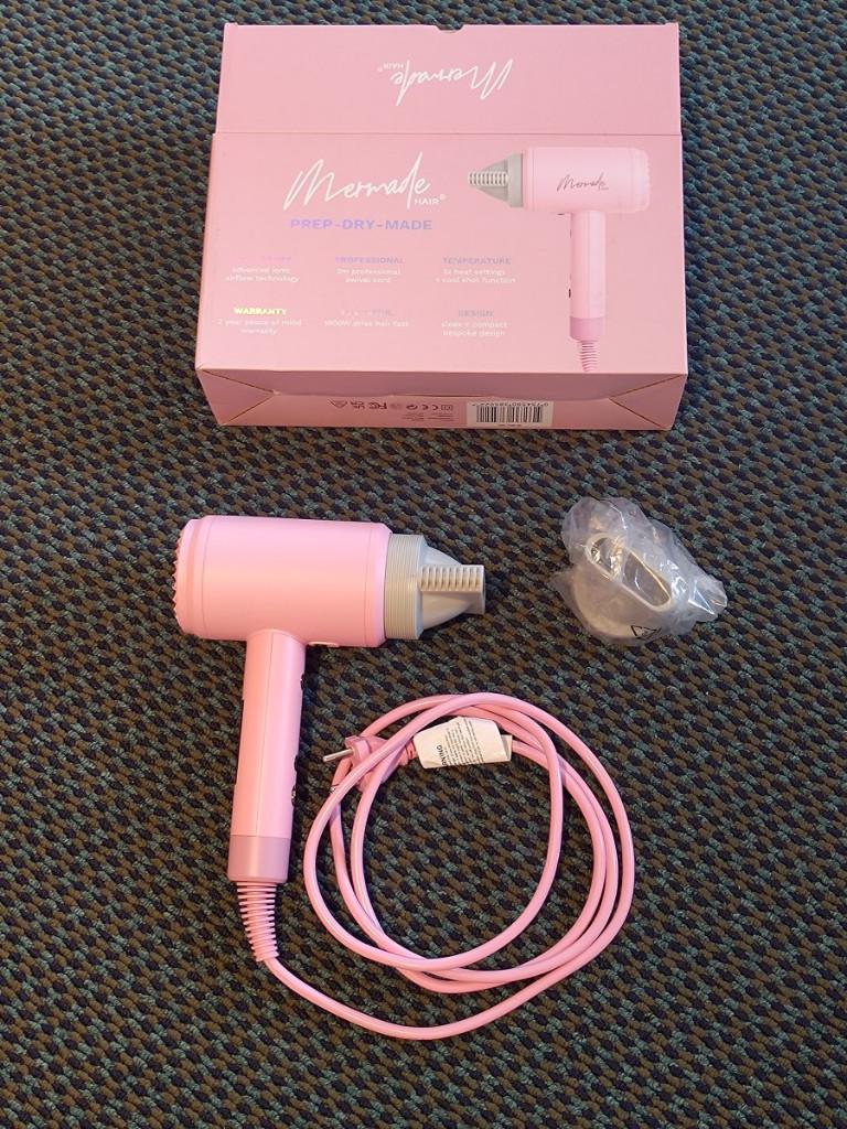 Mermade haardroger, Elektronische apparatuur, Ophalen, Zo goed als nieuw, Haarverzorging