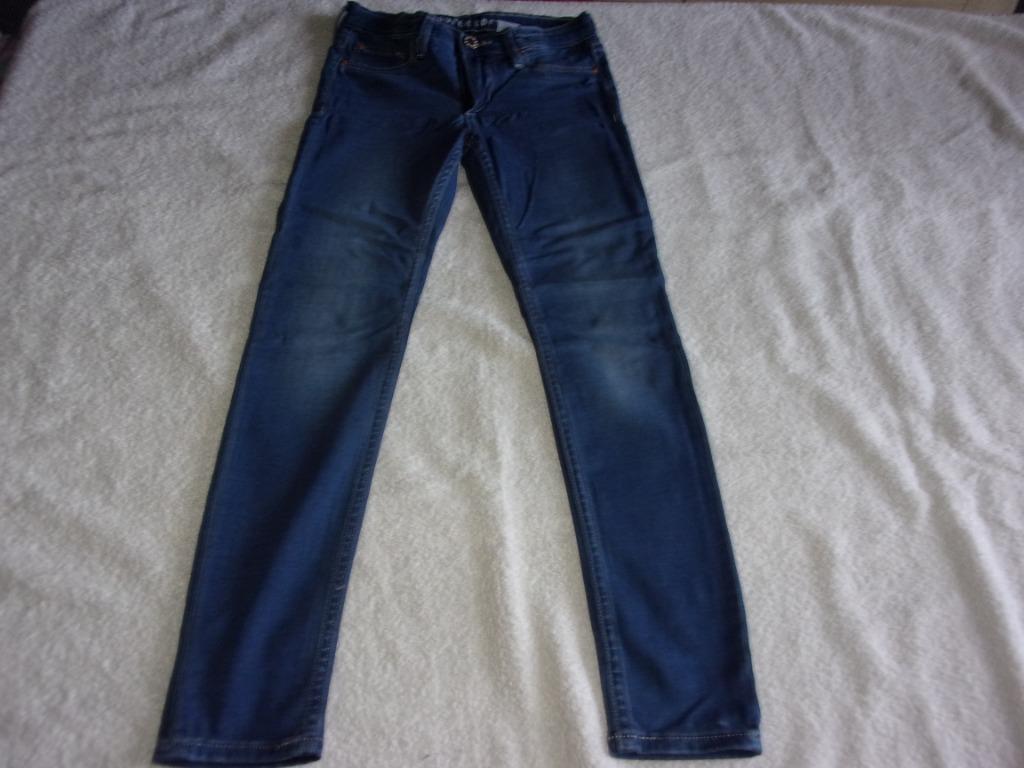 Meisjes skinny super soft jeans. Maat 134, Broek, Meisje, Ophalen of Verzenden, Zo goed als nieuw