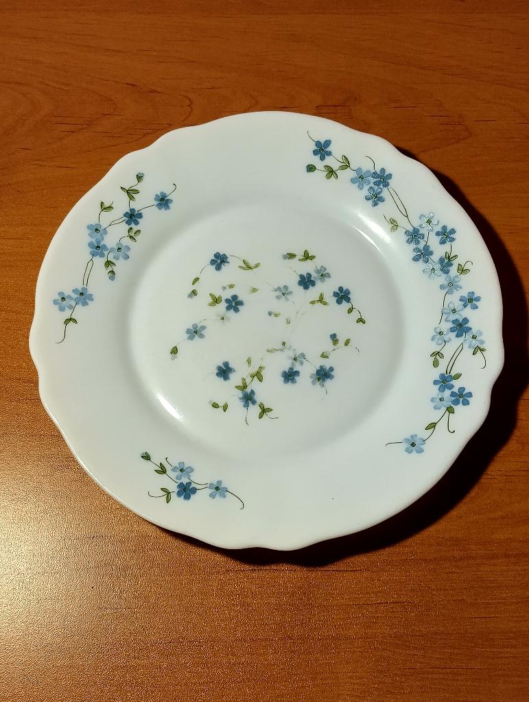 1 bord Arcopal myosotis 19,5cm vintage jaar 80-90, Antiek en Kunst, Ophalen