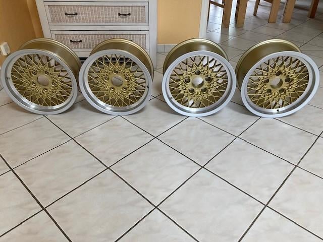 Set de jantes "nid d'abeilles" pour Porsche 911 G, Autos : Pièces & Accessoires, Pneus & Jantes, Enlèvement ou Envoi, Jante(s)