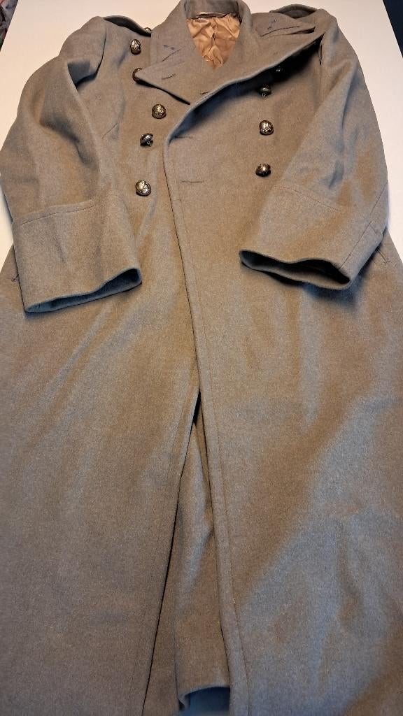 BELGIQUE - ABL - MANTEAU LIEUTENANT - ANNEES 50/60, Collections, Objets militaires | Général, Enlèvement ou Envoi, Armée de terre