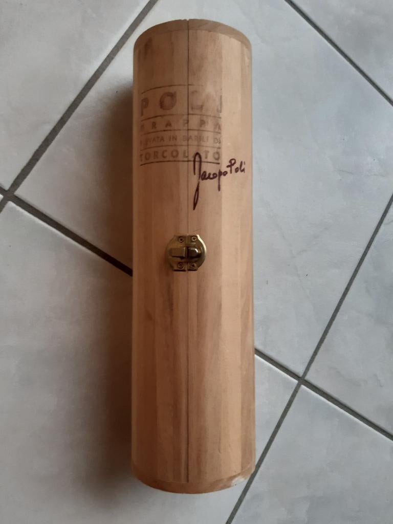 Houten opbergkistje voor wijn of sterke drank - Jacopo Poli, Huis en Inrichting, Ophalen of Verzenden, Zo goed als nieuw