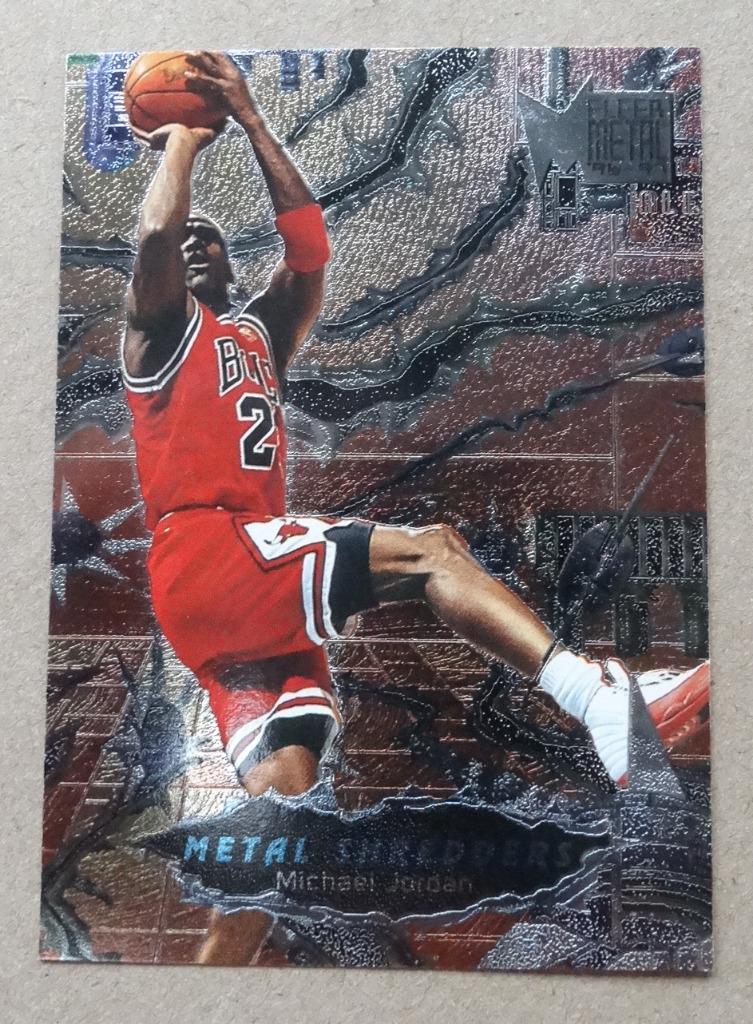 Michael Jordan '96-'97  Fleer Metal #241 Metal Shredders, Verzenden, Zo goed als nieuw, Overige typen