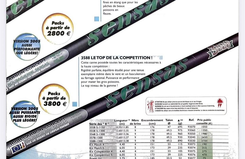 Cherche cannes sensas anciennes, Ophalen, Zo goed als nieuw