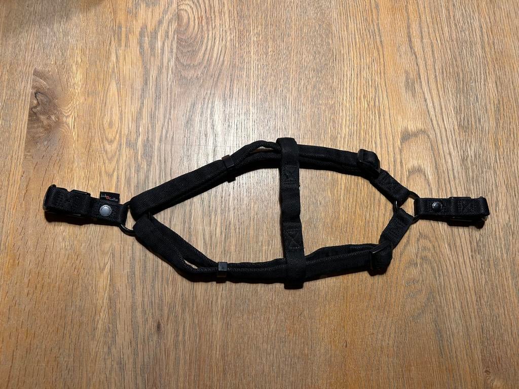 Zwart tuigje Jack and Vanilla Comfort Tube Nylon maat S, Ophalen of Verzenden, Zo goed als nieuw