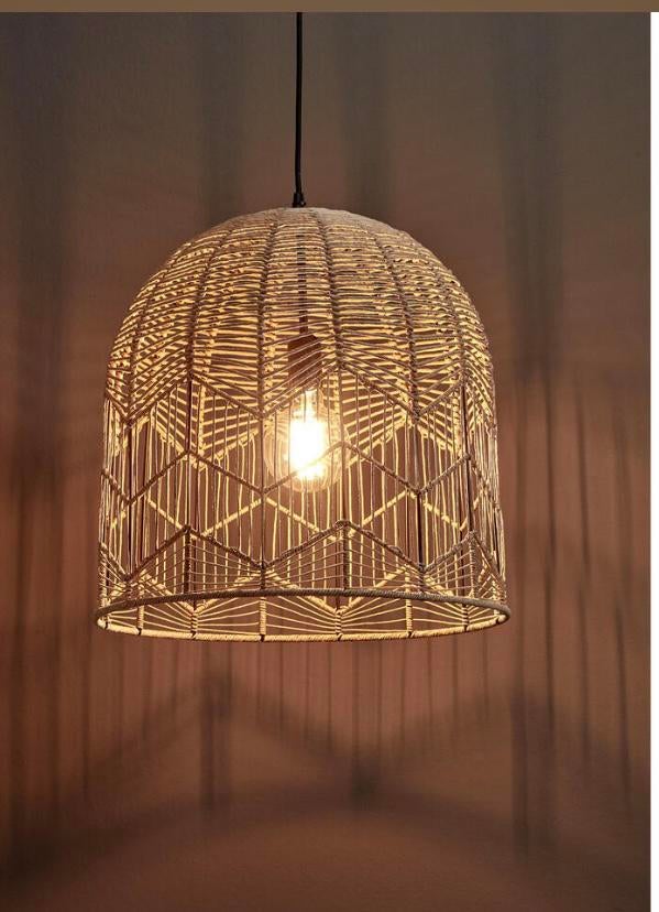 2 hanglampen boho, Ophalen, Zo goed als nieuw