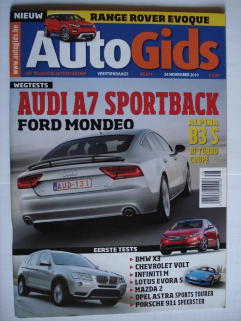 AutoGids 811, Livres, Autos | Brochures & Magazines, Comme neuf, Général, Envoi