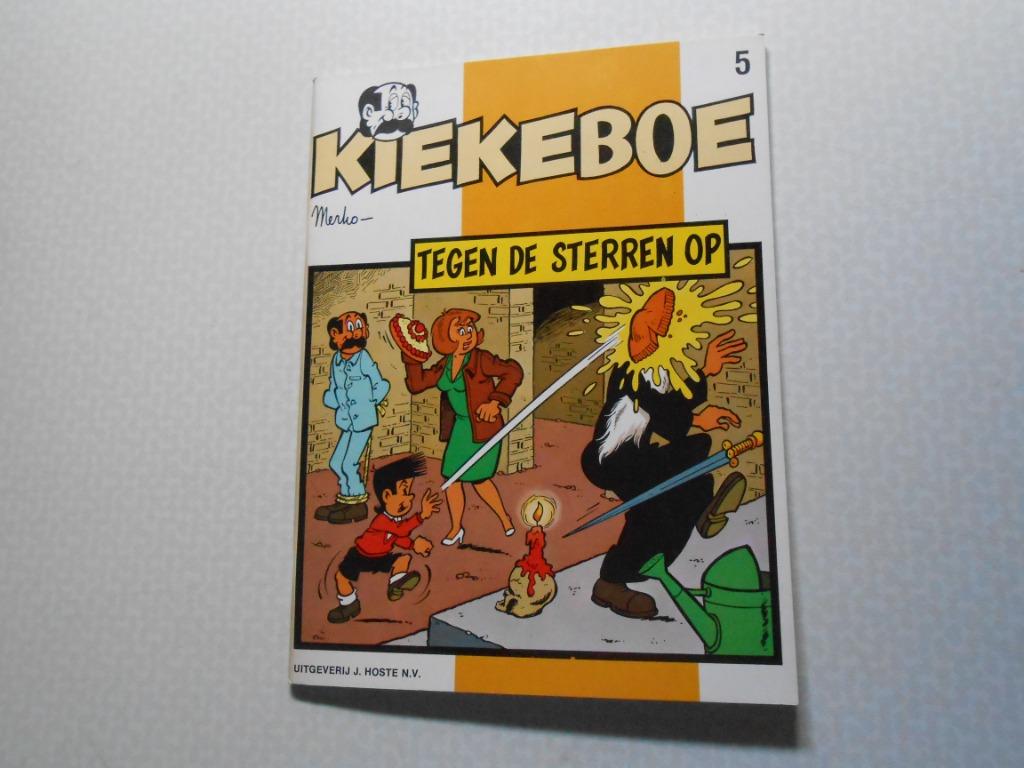 kiekeboe 5b Tegen de sterren op 1979 1 ste druk., Boeken, Stripverhalen, Nieuw, Eén stripboek, Ophalen of Verzenden
