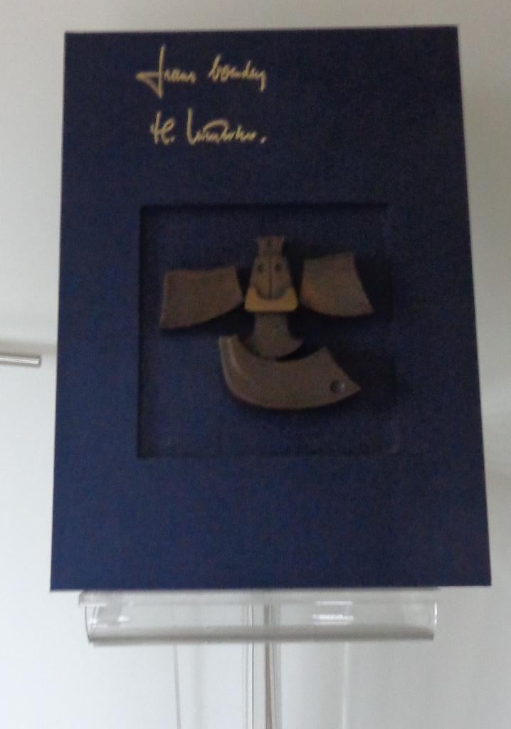 HUBERT MINNEBO / AMORS DIENST / KUNSTMAP 10x ETS / 47x35x6cm, Ophalen