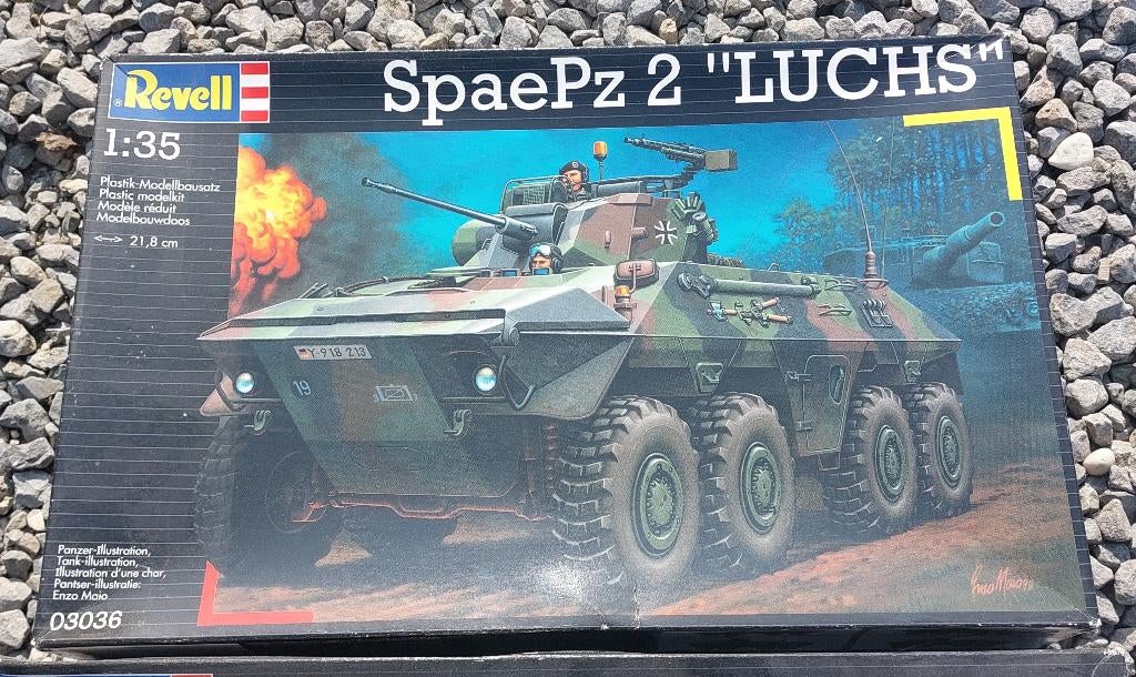 Revell #03036 SpaePz 2 LUCHS - modelbouw, Tank, Nieuw, Ophalen of Verzenden, 1:32 tot 1:50