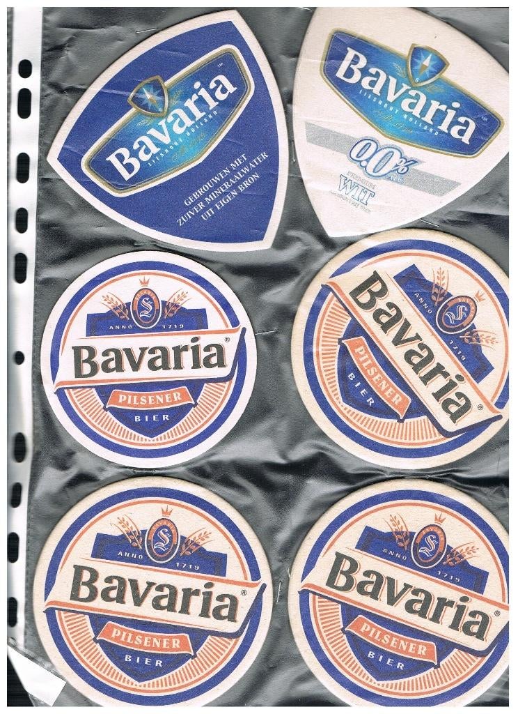 COLLECTION DE DESSOUS DE VERRE À BIÈRE BAVARIA, PARTIE 3, Envoi, Neuf, Sous-bock, Bavaria