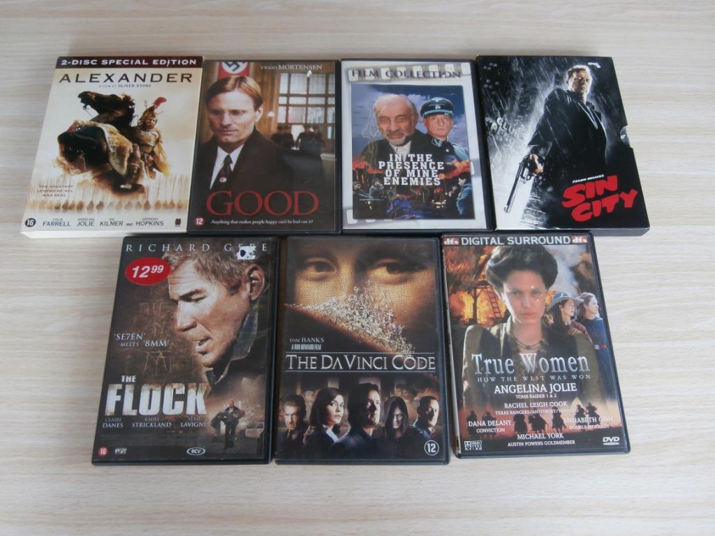 diverse dvds, Ophalen of Verzenden, Gebruikt