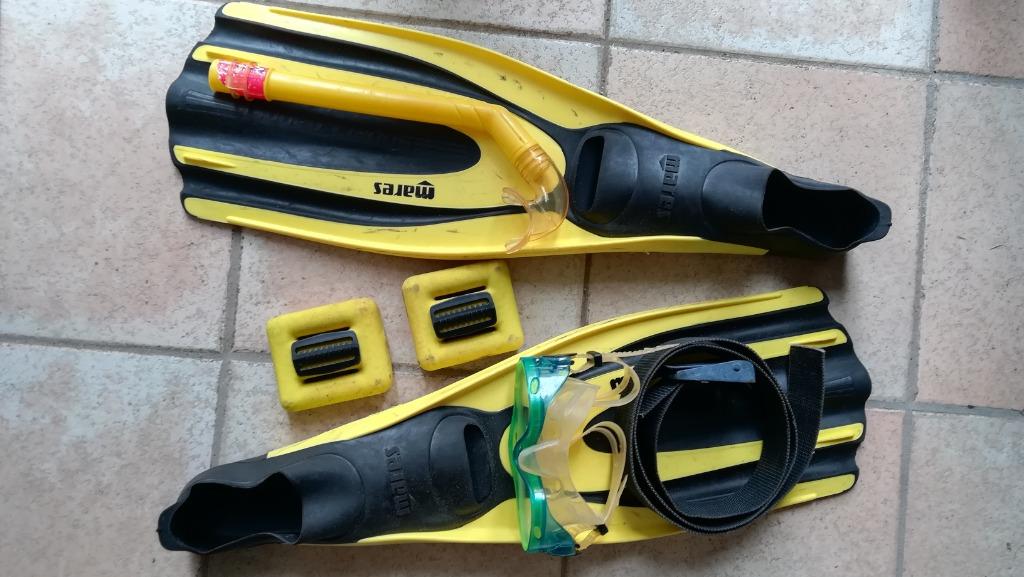 Set basismateriaal ABC maat 44-45, Watersport en Boten, Duiken, Zo goed als nieuw, Ophalen