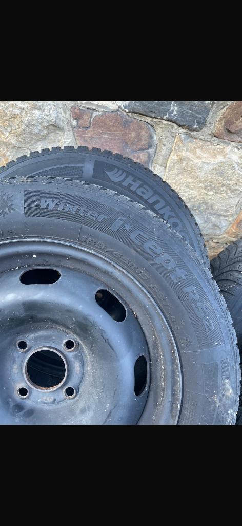 Pneus + jantes tollé hiver Peugeot 308, Enlèvement, Pneus hiver, Pneu(s)