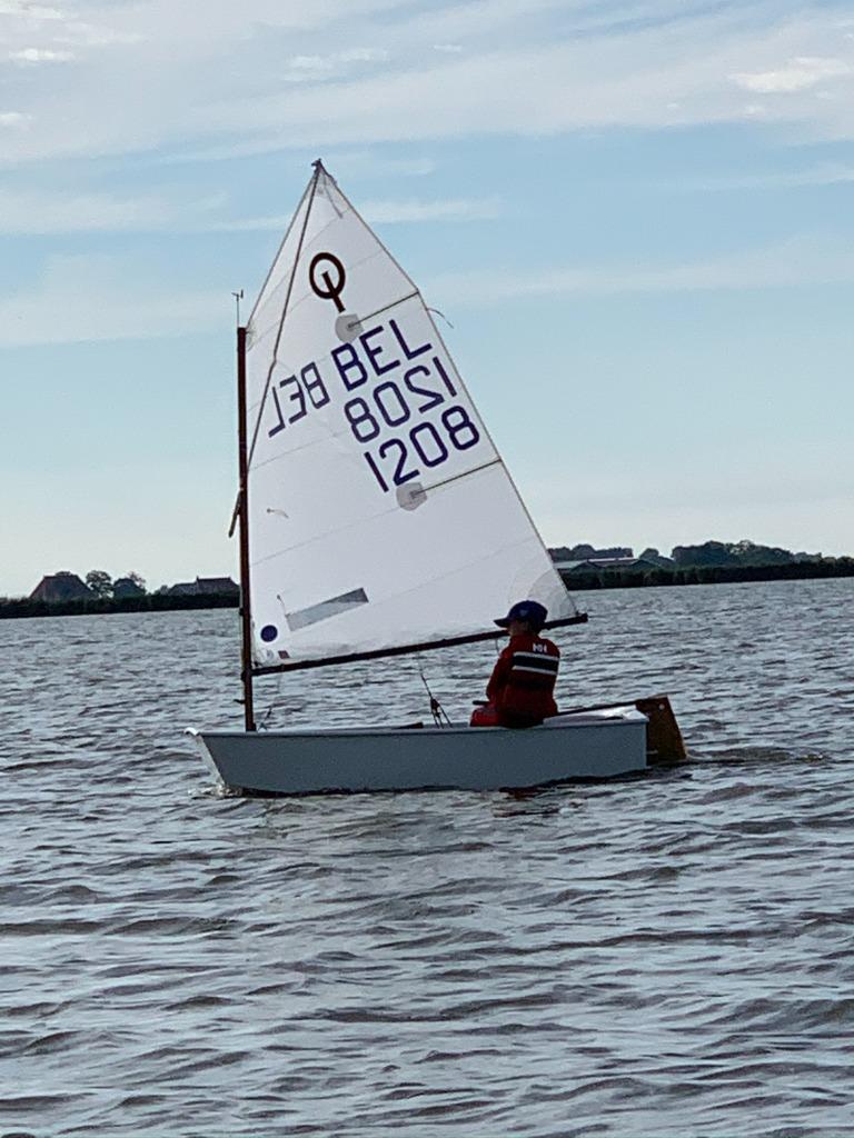Van Wettum wedstrijdoptimist, Ophalen, Gebruikt, Optimist